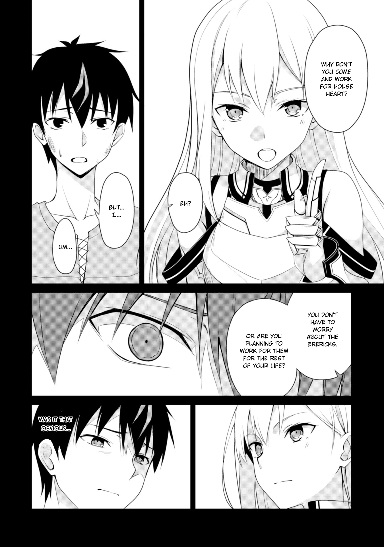 Halaman dari Boushoku no Berserk ~Ore dake Level to Iu Gainen wo Toppa suru~ Chapter 2