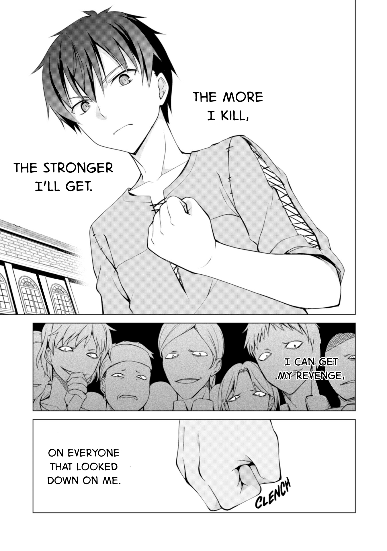 Halaman dari Boushoku no Berserk ~Ore dake Level to Iu Gainen wo Toppa suru~ Chapter 2