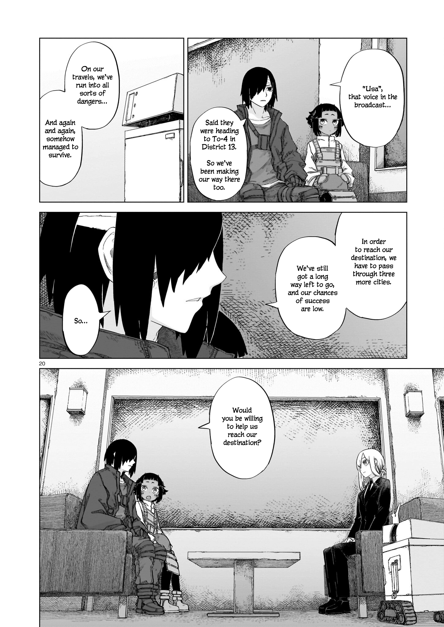 Halaman dari The Color of the End: Mission in the Apocalypse Chapter 12