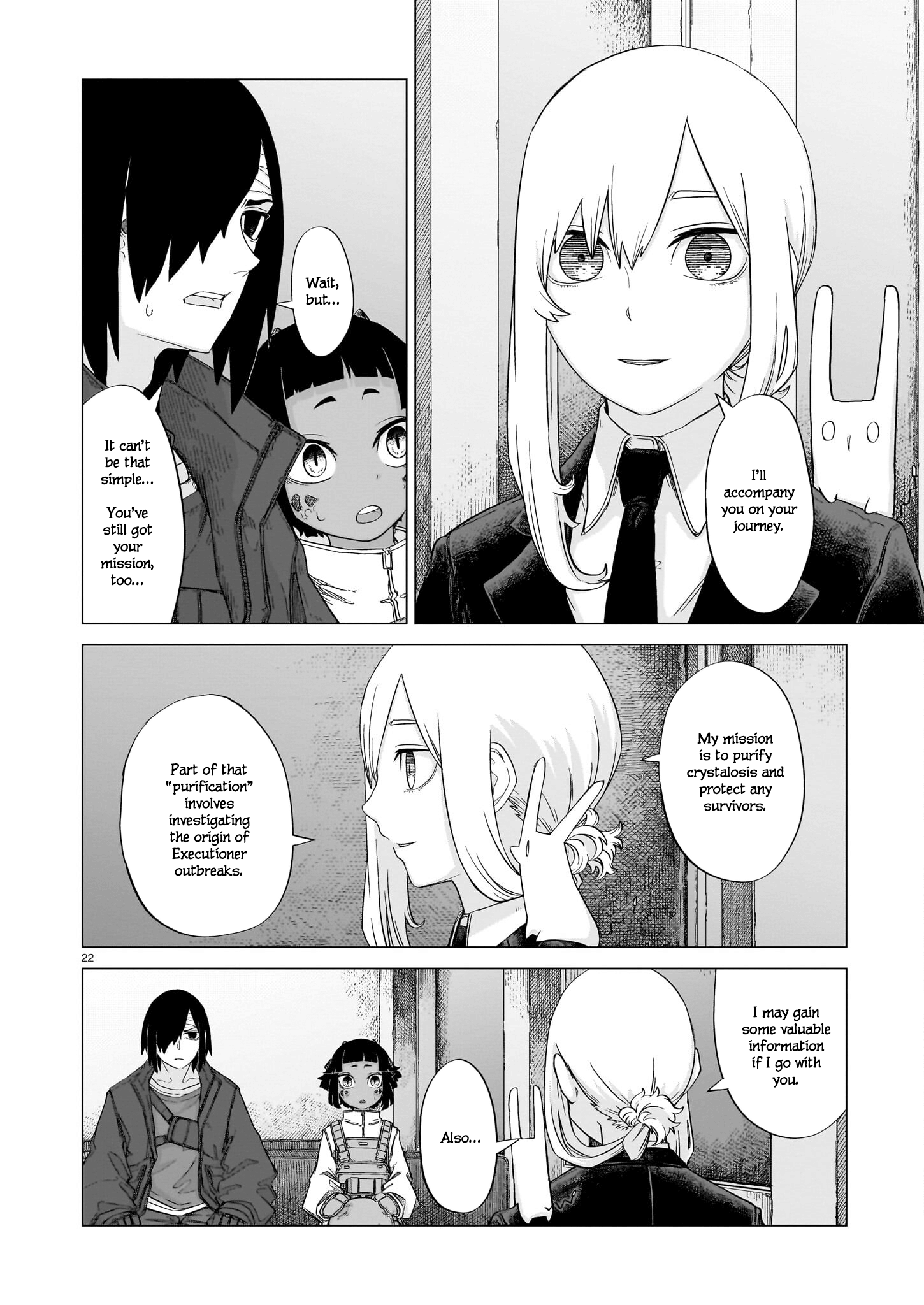 Halaman dari The Color of the End: Mission in the Apocalypse Chapter 12