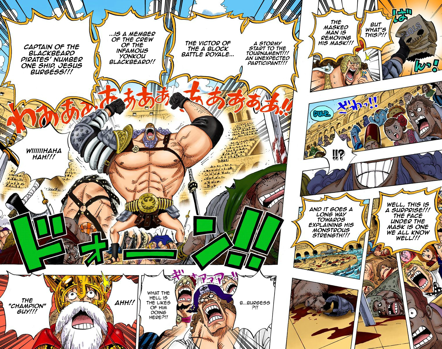 Halaman dari One Piece (Official Colored) Chapter 704
